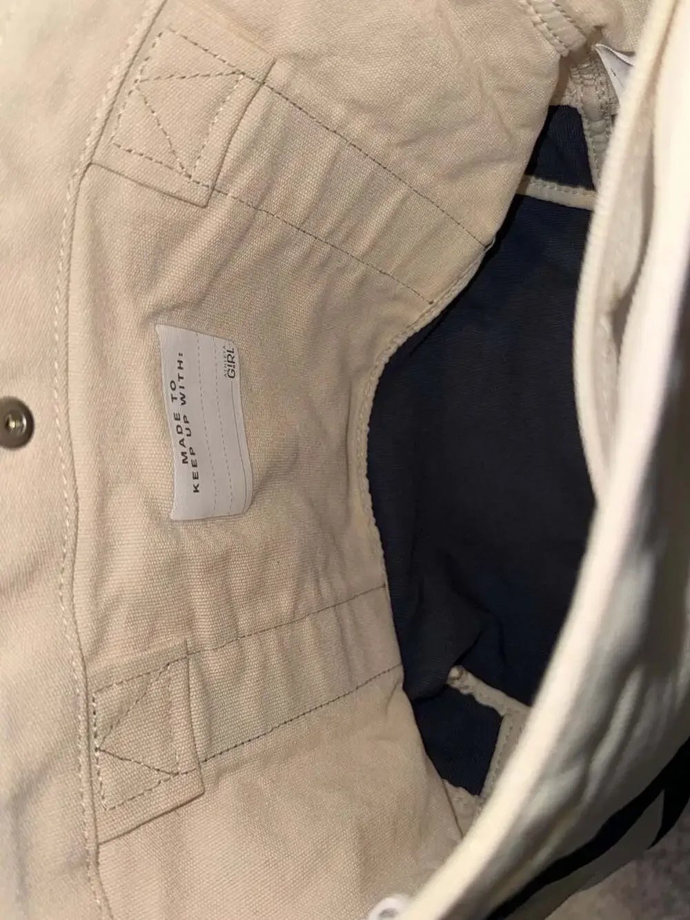 Athleta Girl Canvas Tote Bag